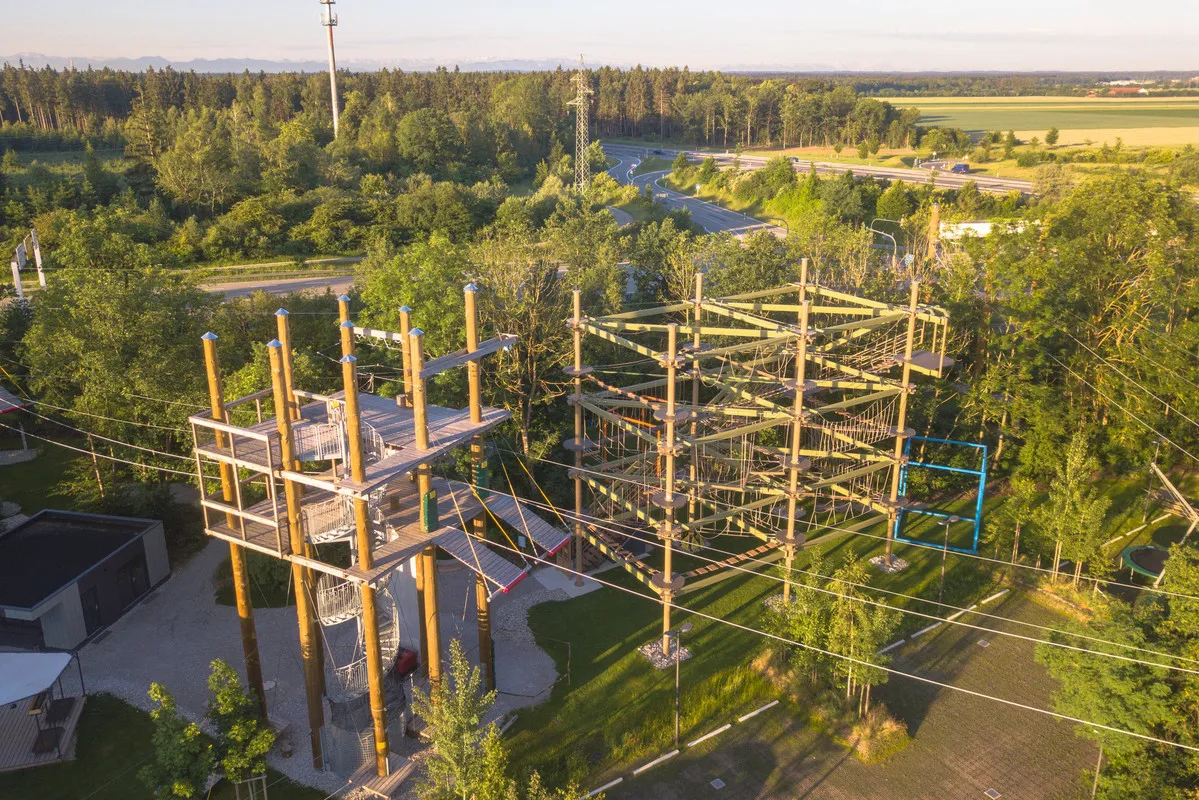 Outdoorpark der Jochen Schweizer Arena